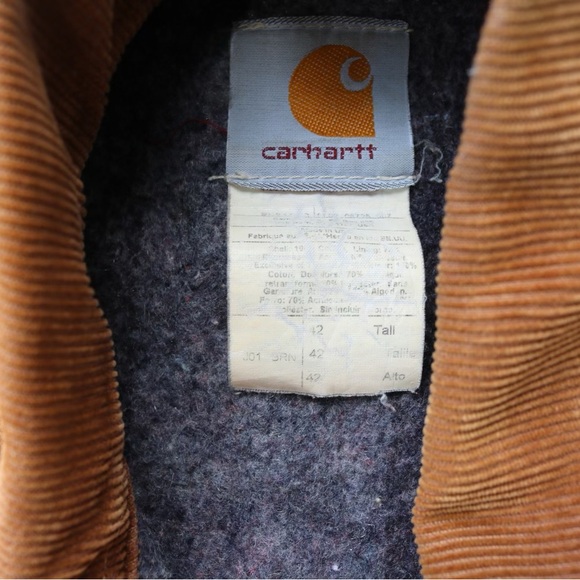 Carhartt Detroit Jacket Brown - Picture 11 of 14